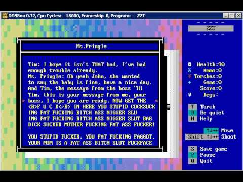 ZZT Game Playthrough - Tim Ruff(Part 1 of 2)