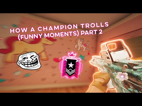 CHAMPION FAILS (FUNNY MOMENTS) PART 2 Ranked Highlights - Rainbow Six Siege