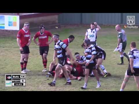 2016 NHRU Round 12 Premier 1 'Feature Match' Highlights - Singleton Bulls v Nelson Bay Gropers