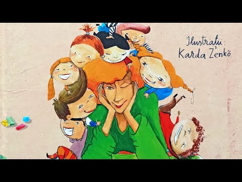 Doamna educatoare se poartă ciudat (poveste audio pentru copii cu ilustrații) #povestipentrucopii