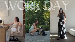 FULL WORK DAY IN MY LIFE | productive, balanced & cozy routine + lululemon haul
