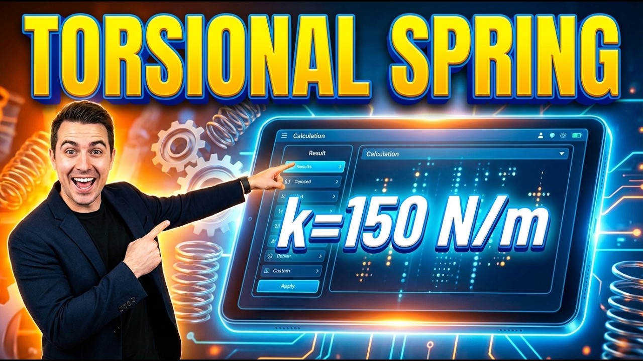 Torsional Spring Interactive Calculator