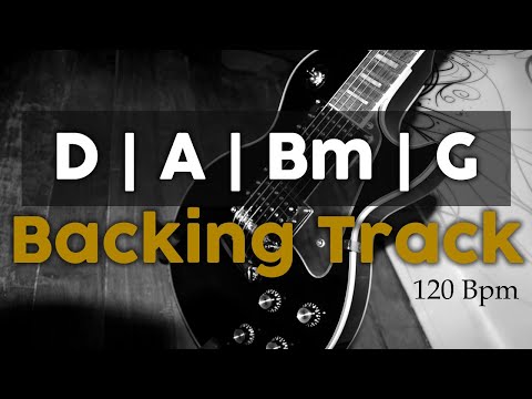D Major Backing Track | 120 Bpm | Pop Rock
