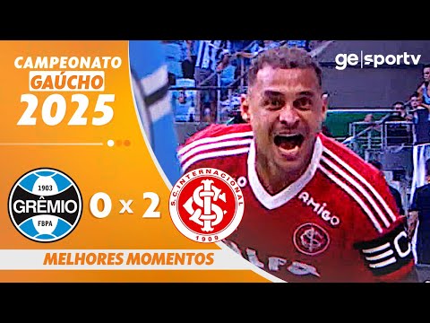 GRÊMIO 0 X 2 INTERNACIONAL