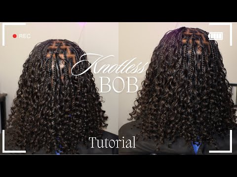 HOW TO: KNOTLESS BOB TUTORIAL  *VERY DETAILED* IHAIRDIARES