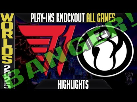 T1 vs IG Highlights ALL GAMES Banger | S15 Worlds 2025 Play Ins | T1 vs Invictus Gaming G4