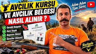 AVCILIK KURSU VE AVCILIK BELGESİ NASIL ALINIR? | Gerekli Belgeler ve Tüm Süreç