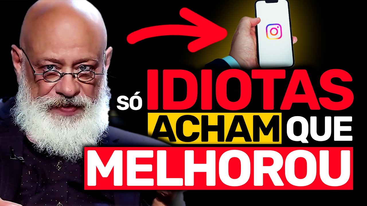 A TECNOLOGIA nos EMBURRECE? - Pondé