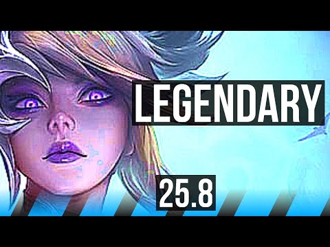 AKALI vs TRISTANA (MID) | 14/0/7, Legendary | EUW Challenger | 25.8