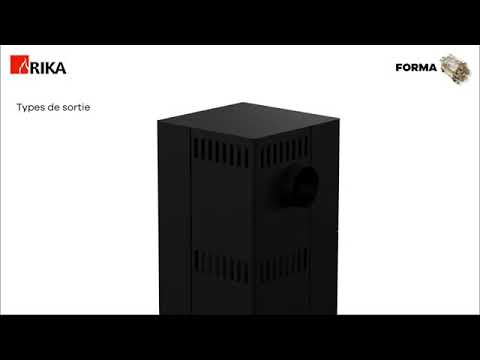 Proflam Alpes Rika Store poêle à bois FORMA