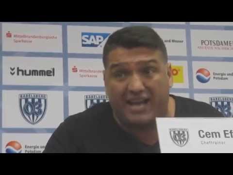 Rassismus: SV Babelsberg Trainer Cem Efe flippt aus