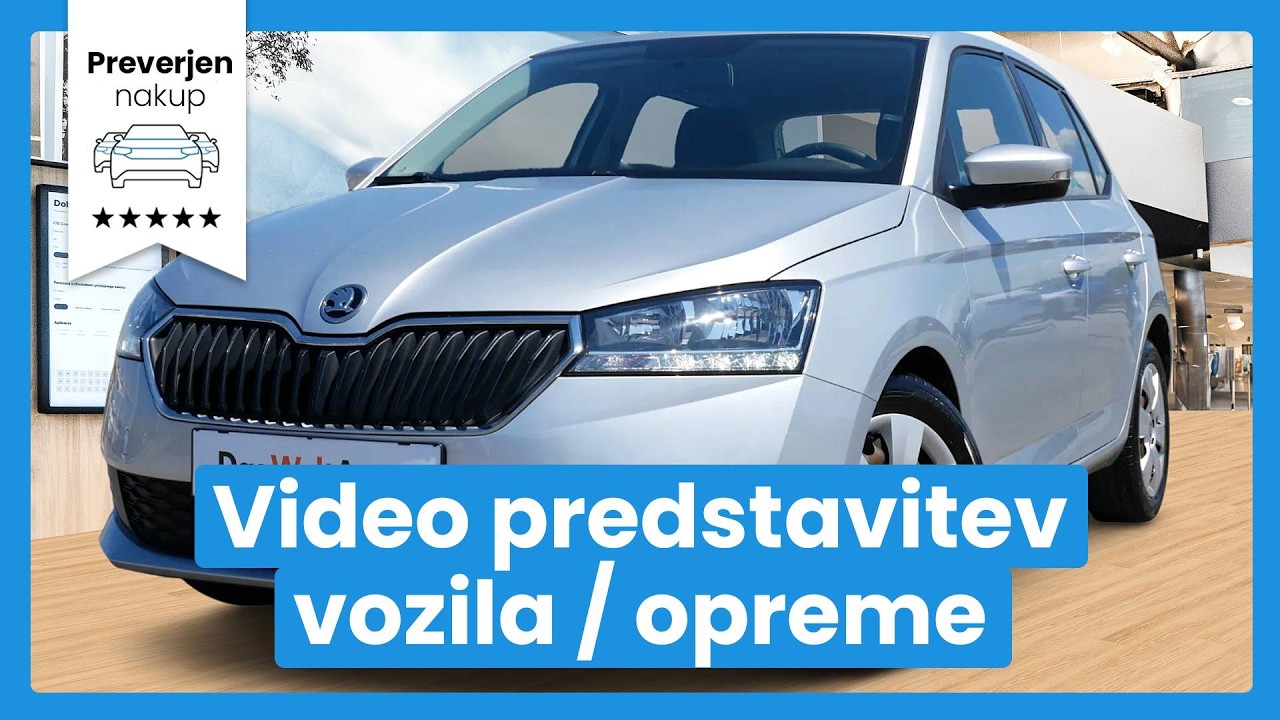 Škoda Fabia Active 1.0 TSI - SLOVENSKO VOZILO