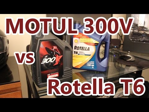 Motul 300V vs Rotella T6 Oil Comparison