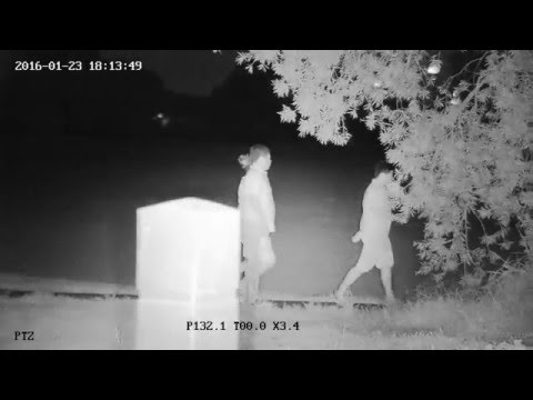 YC-HD785R-20X PTZ Camera Night Testing at 25m and 1/100s Shutter