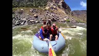 preview picture of video 'The Best Whitewater Rafting on Arkansas River!!! - Big Horn Sheep Canyon'