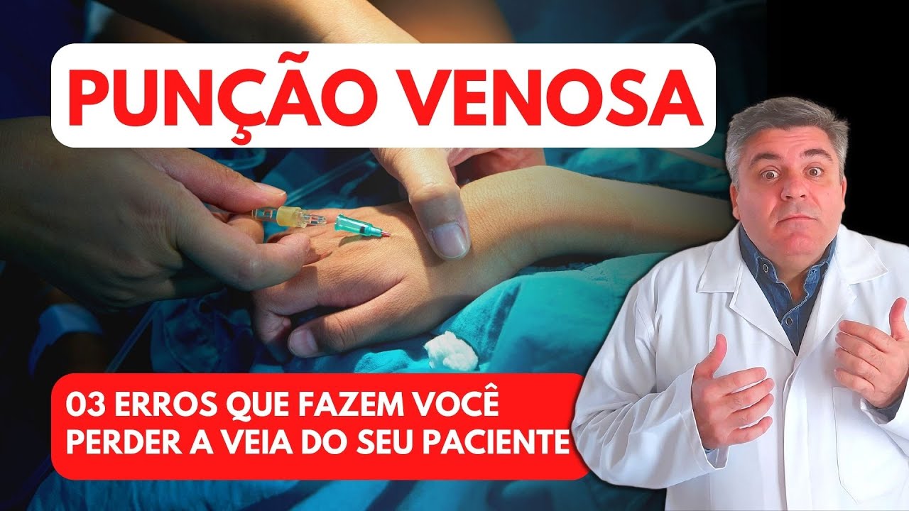 PRA NÃO ERRAR MAIS A PUNÇÃO VENOSA