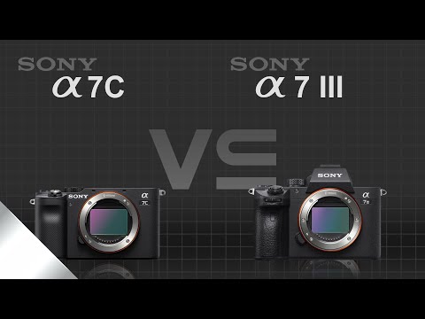 Sony alpha a7C vs Sony alpha a7 III