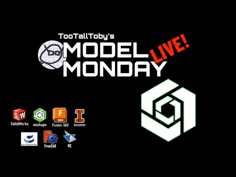 Model Monday LIVE - Lets talk ONSHAPE!