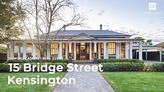 Video overview for 15 Bridge Street, Kensington SA 5068