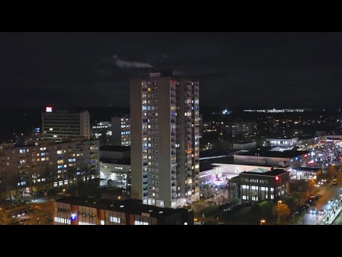 Atemberaubender Panorama-Blick auf Laatzen bei Nacht ✨🏙️🌙|| Germany || Cuộc sống ở Đức