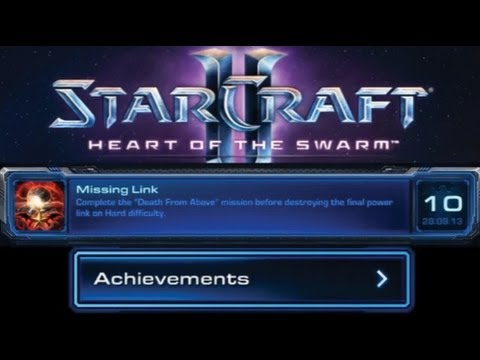 Missing Link Mastery hard achievement StarCraft 2