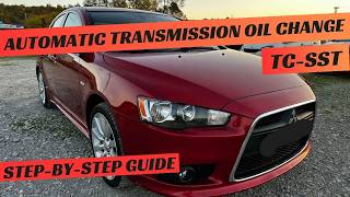 Mitsubishi Lancer Automatic Transmission Oil replacement Twin Clutch TC-SST