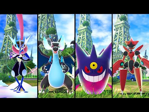 Pokémon Legends: Z-A - All Mega Evolution Pokémon Animations