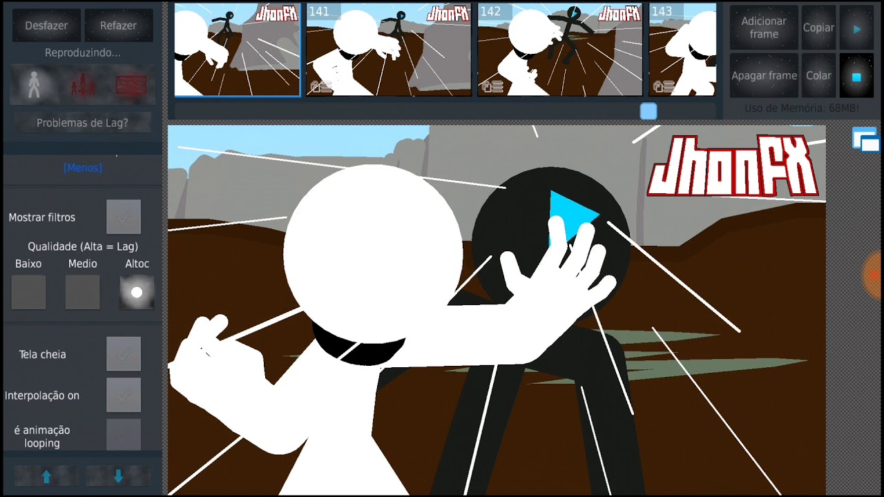 SpeedAnimation : War Collab || StickNodes