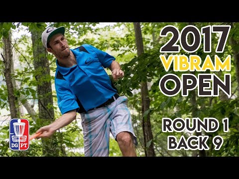 2017 Vibram Open - Paul McBeth, Ricky Wysocki, Jeremy Koling, Zach Longeill - Rnd 1 | Back 9