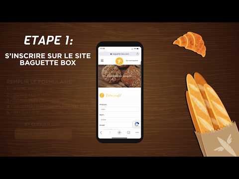 Tuto vidéo BAGUETTE BOX