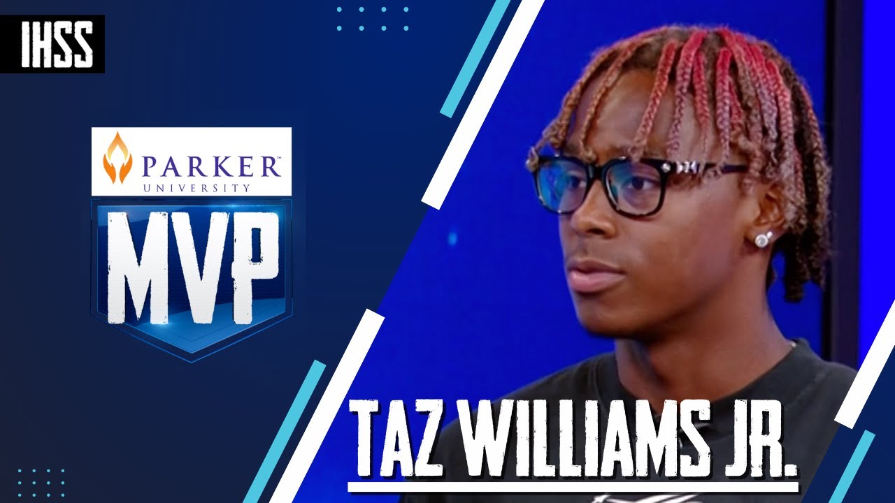 Red Oak Wide Receiver Taz Williams Jr - 2024 Week 1 Football MVP Bobblehead Winner