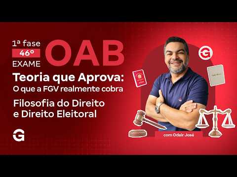 1ª fase do 46º Exame OAB: O que a FGV realmente cobra em Filosofia do Direito e Direito Eleitoral