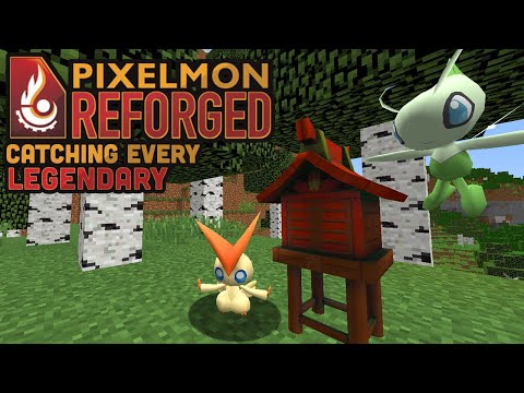 Viktini and Celebi - The Mythical Pixie Legendaries | Minecraft Pixelmon Reforged 1.12.2