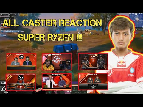 ALL CASTER REACTION PMWL EAST 2020 TO SUPER RYZEN WIPE 2 SQUAD