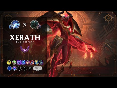 Xerath Support vs Pyke - EUW Master Patch 12.13