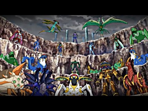 Mechtavius Destroyer vs Veteran Bakugans - Bakugan Mechtanium Surge (Episode 44)