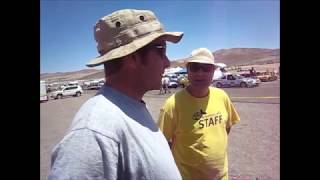 Geo Metro Gnome at BS Inspection before 2009 Goin' For Broken 24 Hours of Lemons race