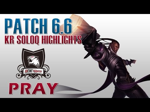 ROX Pray - Lucian Bot Lane - KR SoloQ Highlights