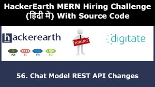 Chat Model REST API Changes - MERN Hiring Challege - Hindi