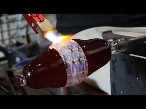 The Most Complex Glass Piece I've Ever Made - Full Glassblowing Demonstration - First Switch Axis