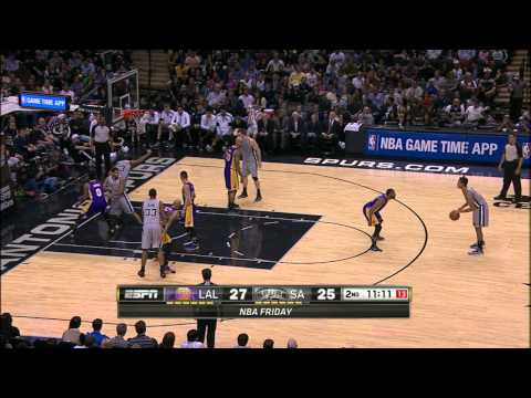 Kyle Anderson Highlights Lakers vs. Spurs 12.12.2014 - 6 Points, 4 Rebounds