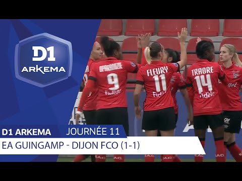 J11 : E.A Guingamp - Dijon FCO (1-1) / D1 Arkema 2019/2020