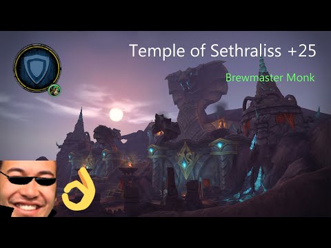Temple of Sethraliss +25 - Brewmaster Monk - Rads