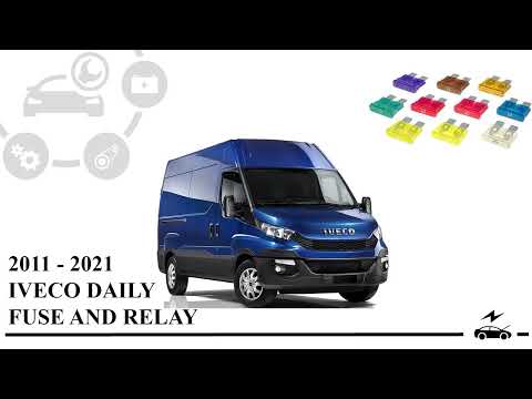 Fuse box diagram Iveco Daily 2011 - 2021 relay with assignment and location