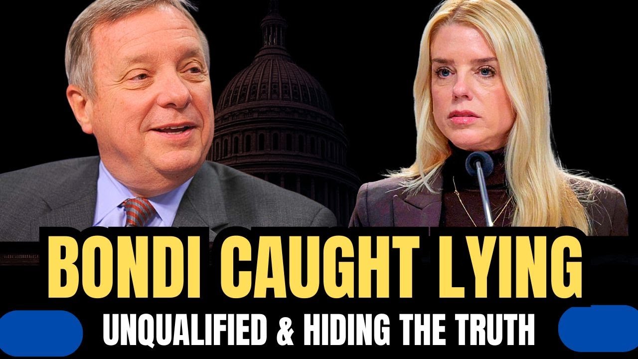 Durbin Exposes Bondi’s Epstein Lies — DOJ Scramble Revealed