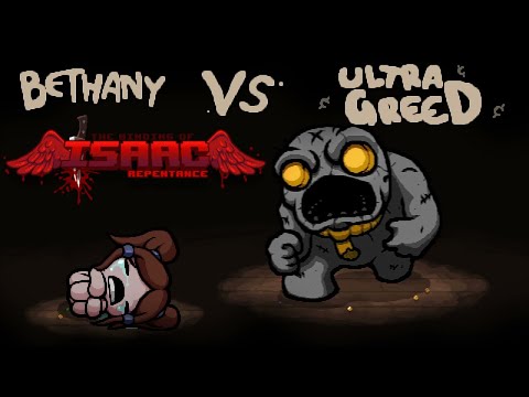 Bethany vs Ultra Greed – The Binding of Isaac: Repentance Gameplay
