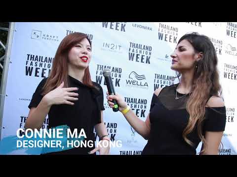 DESIGNER CONNIE MA AT THAILAND FASHION WEEK 2019 | EXCLUSIVE INTERVIEW WITH DE MODE