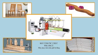 WOODMASTER CNC. MÁY TUPI CHÉP HÌNH CNC 2 Trục tốt nhất thị trường 2020
