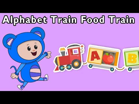 Alphabet Train Food Train and More | Mother Goose Club Nursery Rhymes