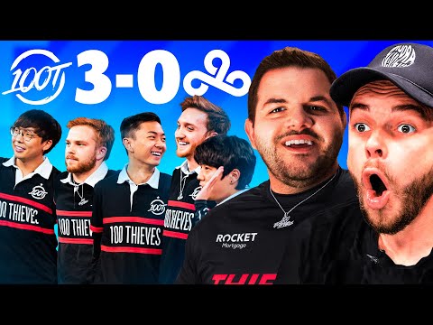 CouRage & Nadeshot Watched 100T DESTROY C9 (LAN VLOG)